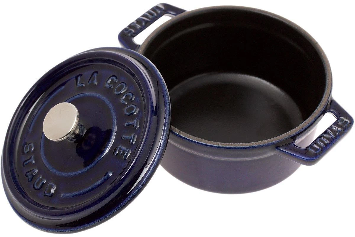 Staub Mini Cocotte - Cocotte 10cm, 0,25L, Azul - Imagen 2