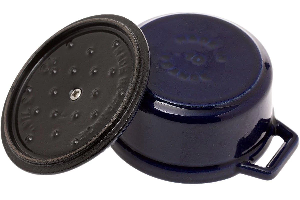 Staub Mini Cocotte - Cocotte 10cm, 0,25L, Azul - Imagen 3