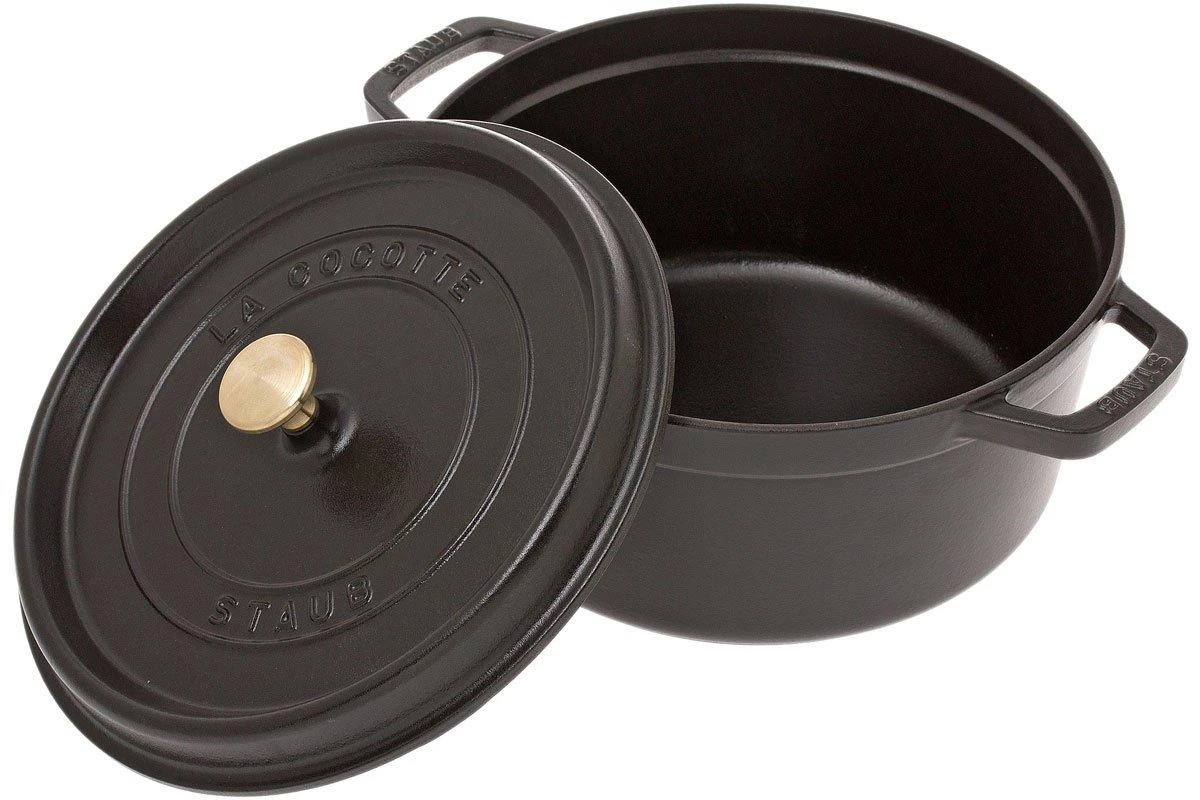 Staub Cocotte - Cocotte 26cm, 5,2L, Negro - Imagen 2