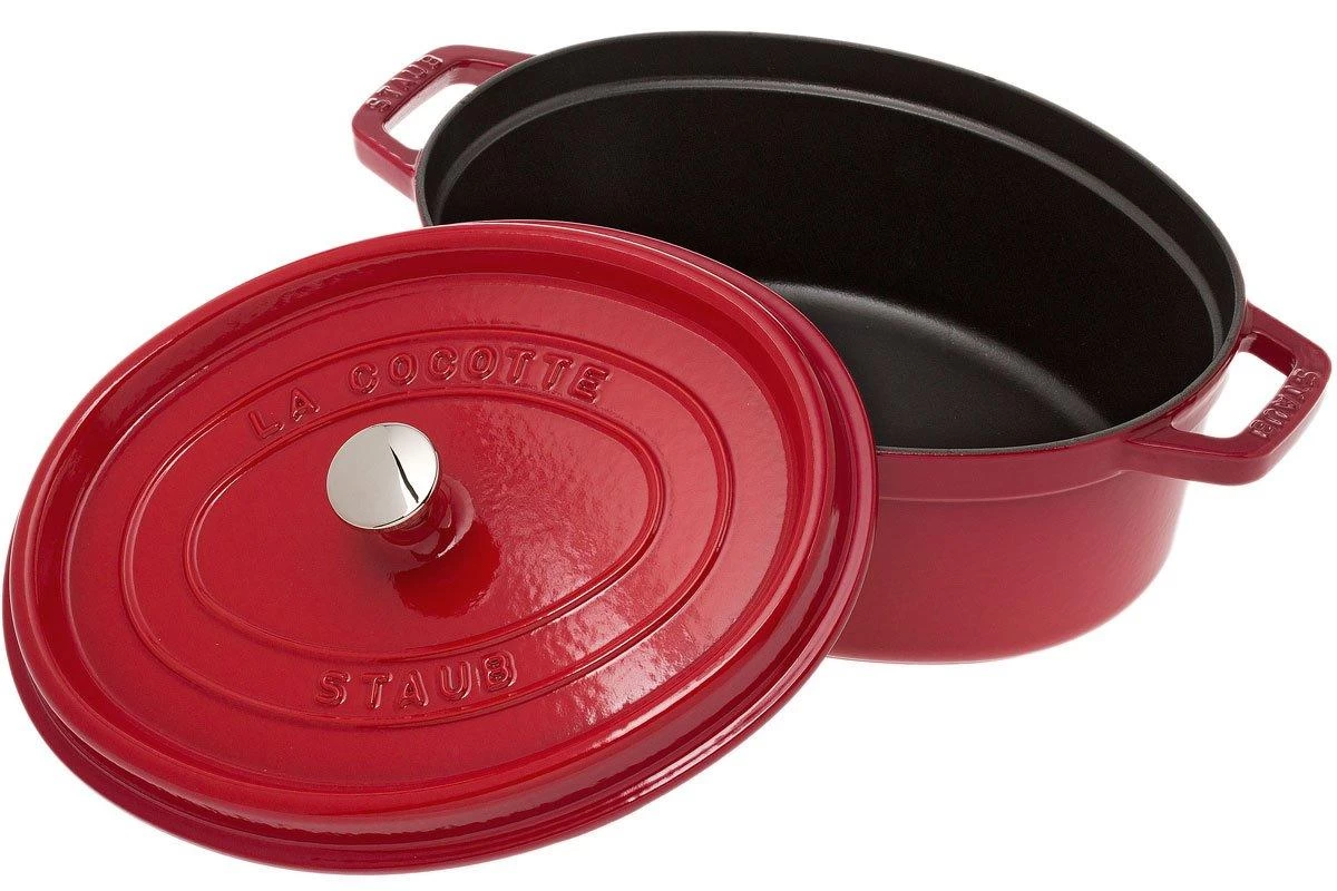 Staub Cocotte - 29cm, 4,2L, Rojo - Imagen 2