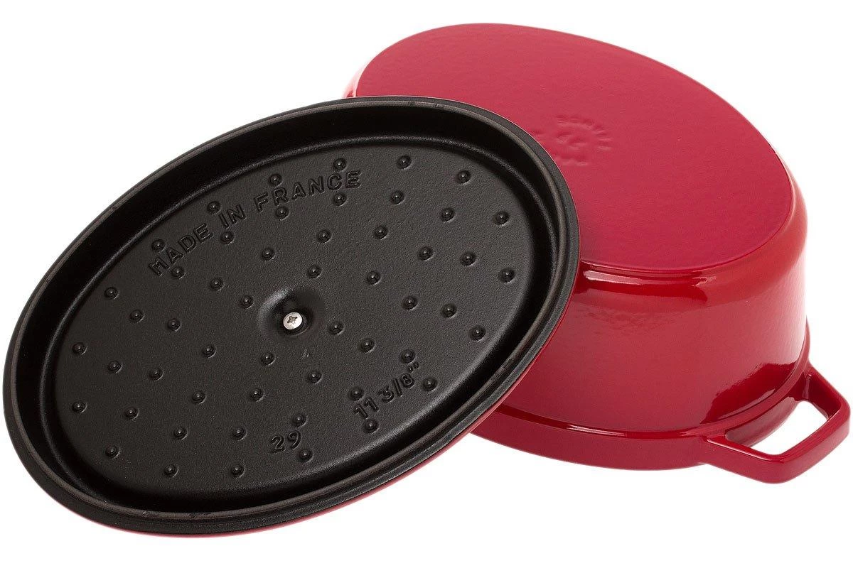 Staub Cocotte - 29cm, 4,2L, Rojo - Imagen 3
