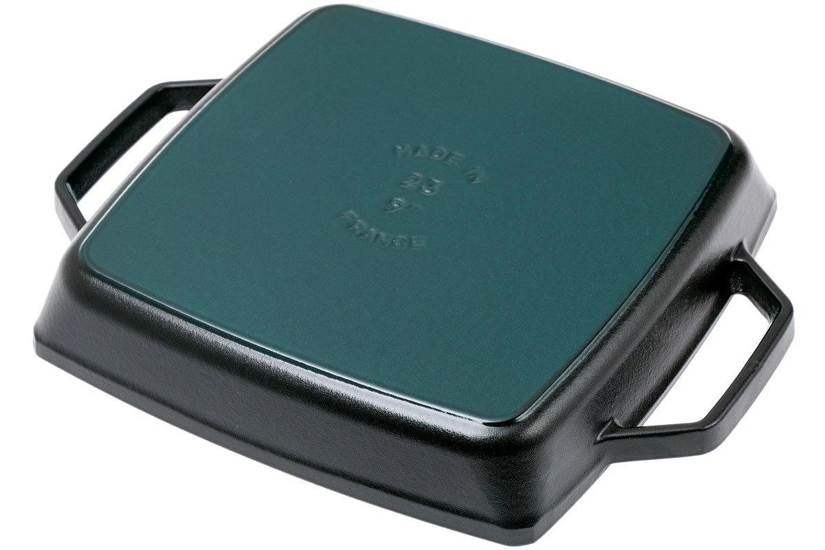 Staub Parrilla 23cm Rectangular, Negro - Imagen 2