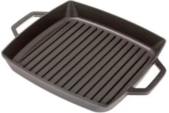 Staub Parrilla 28cm Rectangular, Negro