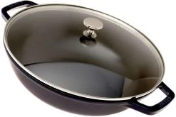 Staub Sartén Wok Pequeño 30 Cm, 4,4L, Azul