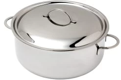 Spring Cristal Olla De Cocción Lenta Con Tapa 24 Cm, 4,7L