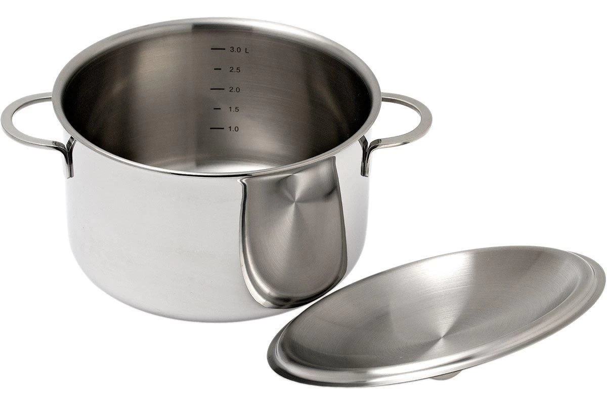 Spring Cristal Olla De Cocción Lenta Con Tapa 20 Cm, 3,7L - Imagen 2