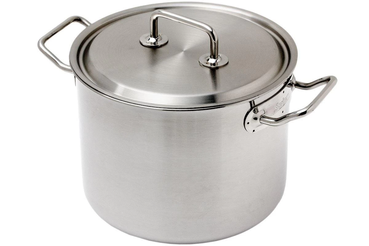 Spring Brigade Premium Olla De Cocción Lenta Con Tapa 22 Cm, 6,5L