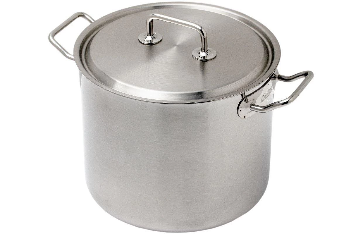 Spring Brigade Premium Olla De Cocción Lenta Con Tapa 24 Cm, 9,0L