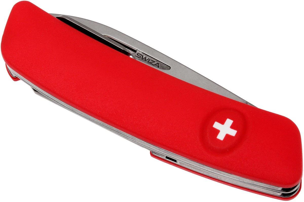 Swiza D04 Navaja Suiza, Rojo - Imagen 6