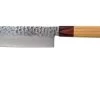 Sakai Takayuki Nakiri 33-Capas Damascus Hammered WA 16 Cm