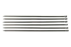 Tramontina Churrasco 26499-005 RVS Pinchos De Barbacoa 6 Piezas, 40 Cm