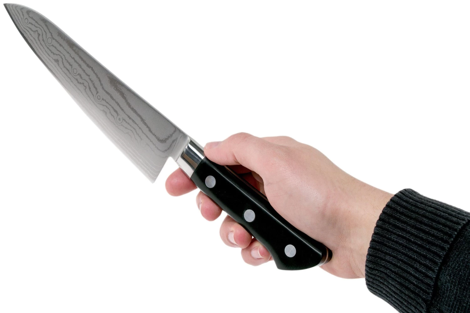 Tojiro DP De 37 Capas Damasco, Cuchillo Cocinero 18 Cm - Imagen 6