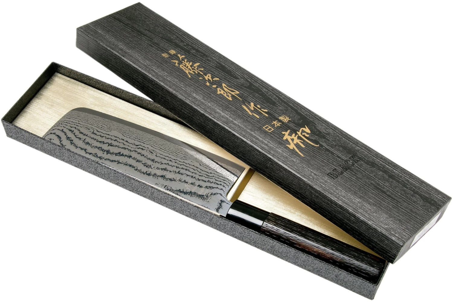 Tojiro Shippu Black Damasco Nakiri 16 Cm, FD-1598 - Imagen 8