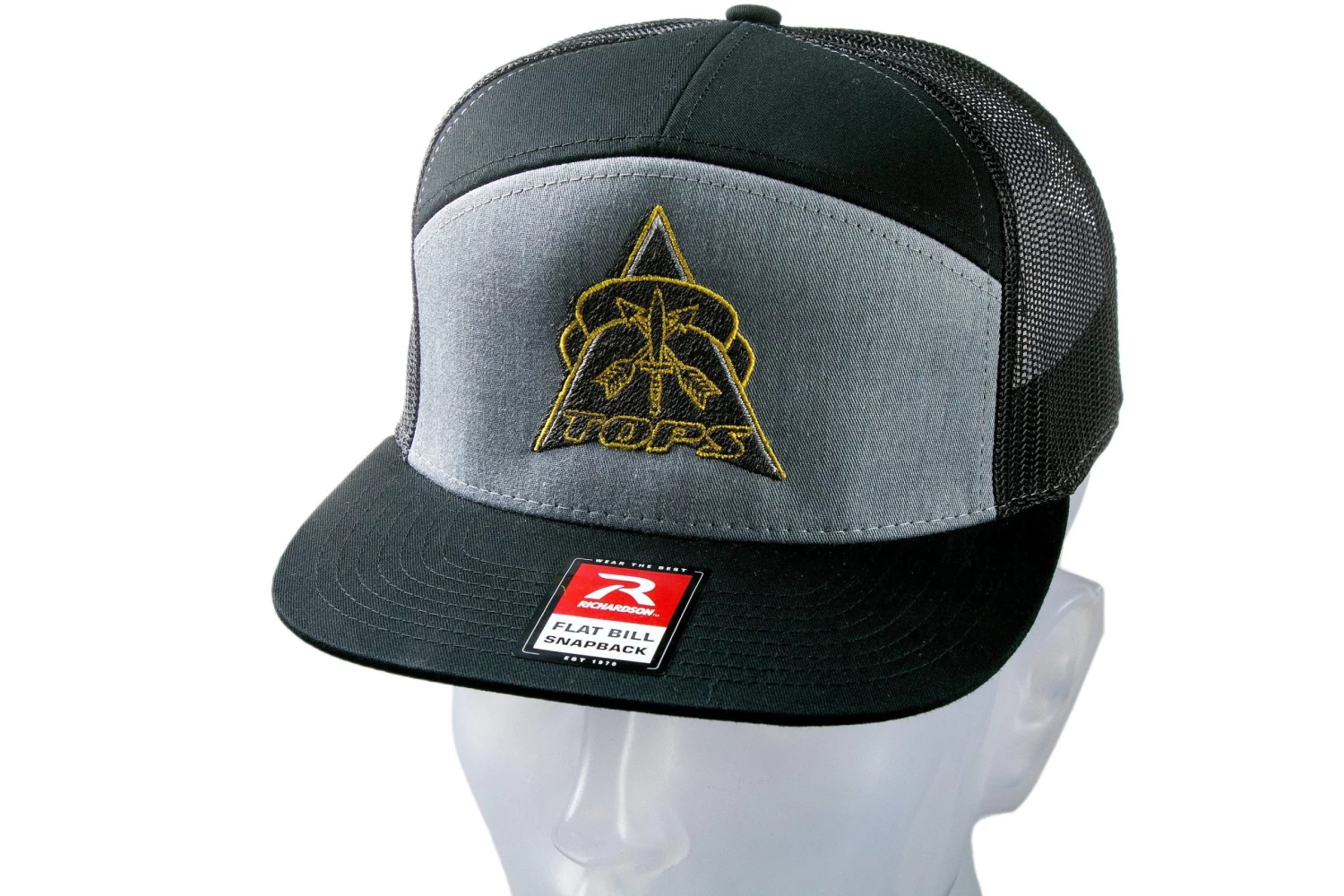 TOPS Knives HAT-01 7-Panel Trucker Gorra