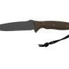 Spartan Blades Moros SB53BKGRNLBK Black, Green Micarta, Funda Molle-Black, Cuchillo De Supervivencia