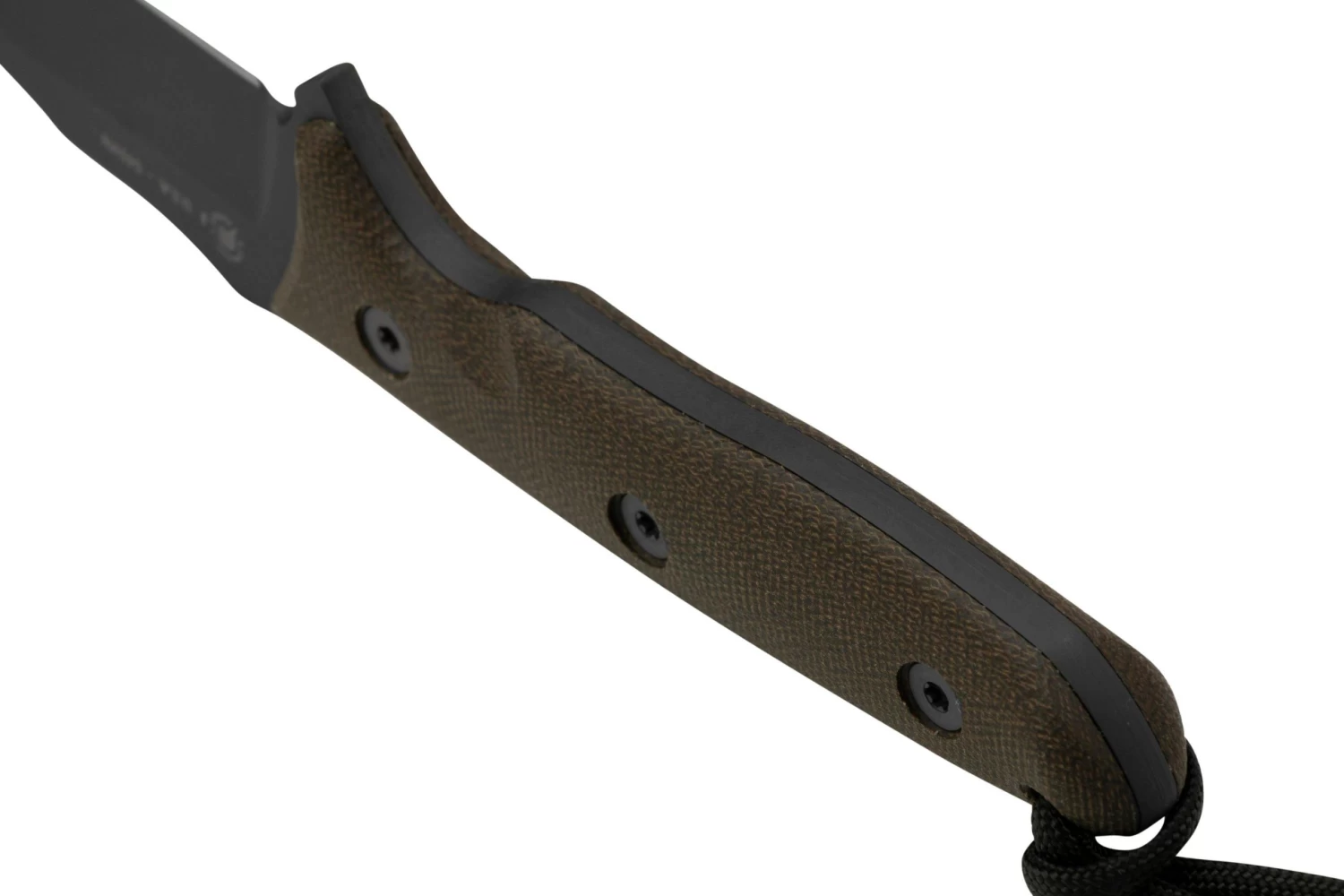 Spartan Blades Moros SB53BKGRNLBK Black, Green Micarta, Funda Molle-Black, Cuchillo De Supervivencia - Imagen 4