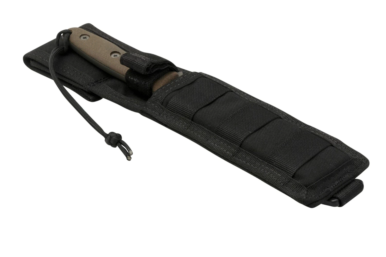 Spartan Blades Moros SB53BKGRNLBK Black, Green Micarta, Funda Molle-Black, Cuchillo De Supervivencia - Imagen 6