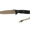 Spartan Blades Moros SB53DEBKNLBK Flat Dark Earth, Black Micarta, Funda Molle-Black, Cuchillo De Supervivencia