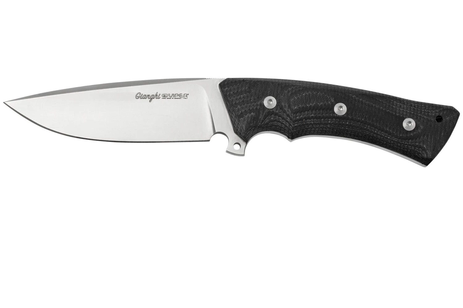 Viper Gianghi V4880GG, N690 Black G10 SureTouch Satin, Cuchillo Fijo