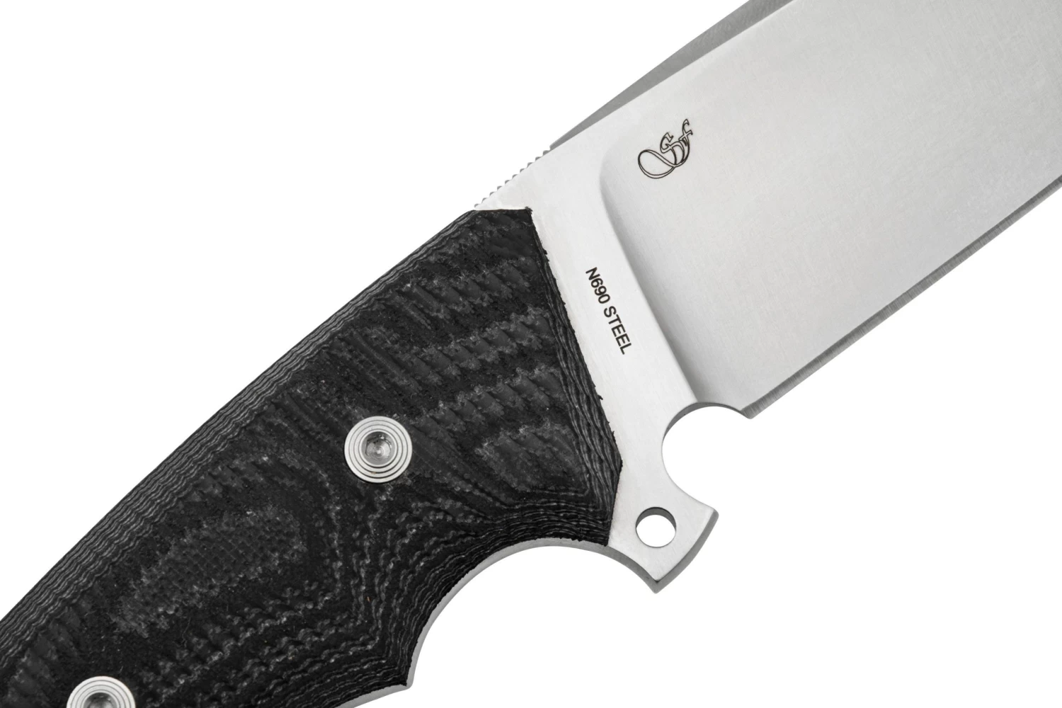 Viper Gianghi V4880GG, N690 Black G10 SureTouch Satin, Cuchillo Fijo - Imagen 5