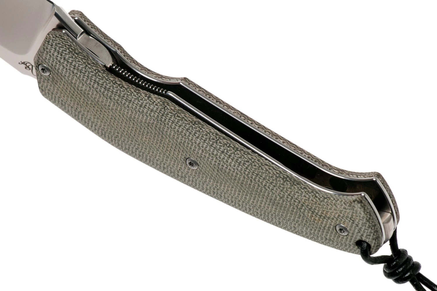 Viper Novis Green Canvas Micarta 5972CV Navaja, Silvestrelli Design - Imagen 5