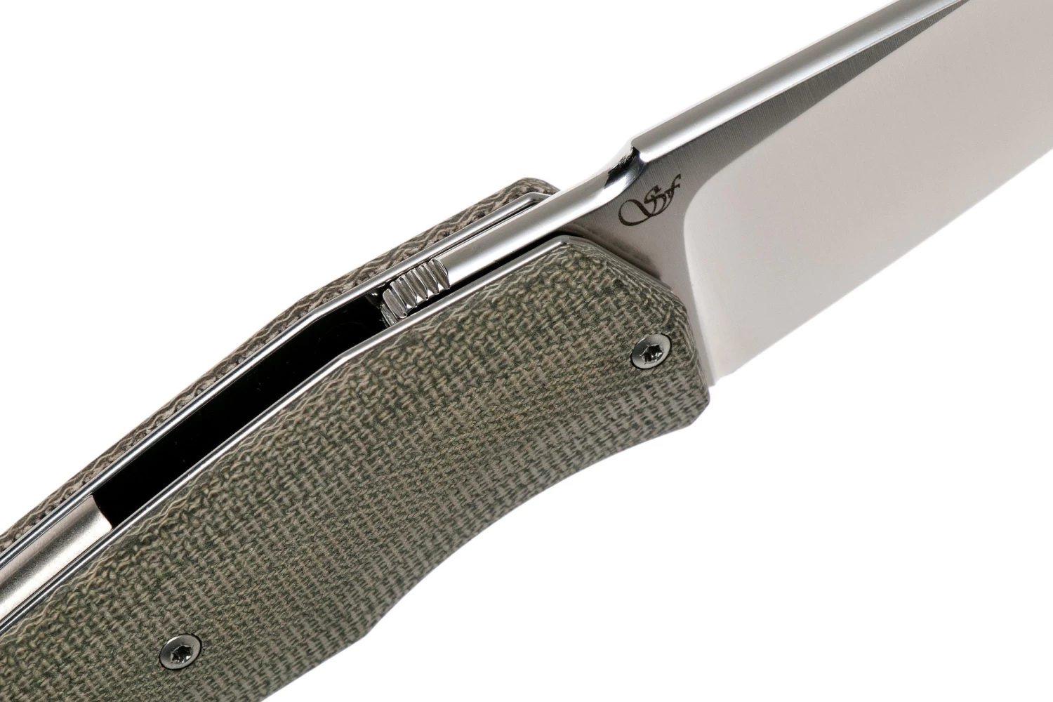 Viper Novis Green Canvas Micarta 5972CV Navaja, Silvestrelli Design - Imagen 6