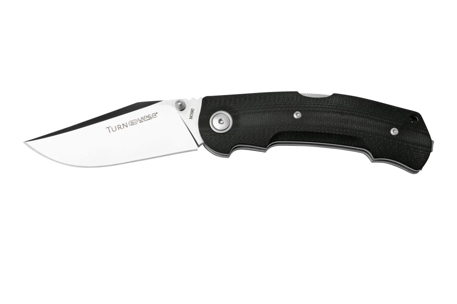 Viper Turn V5988GB Black G10 Navaja, Fabrizio Silvestrelli Design