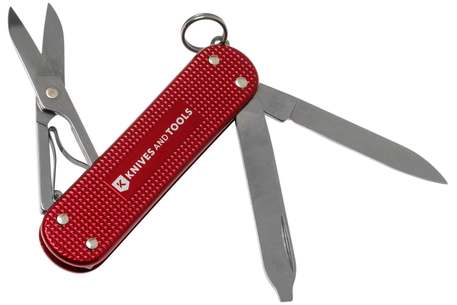 Victorinox Classic Alox Red 0.6221-20R4.KTE1 Knivesandtools Edition, Navaja Suiza - Imagen 2