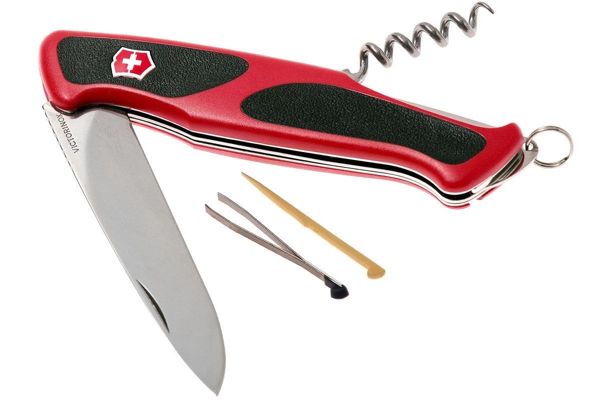 Victorinox RangerGrip 52 Rojo-negro 0.9523.C Navaja Suiza