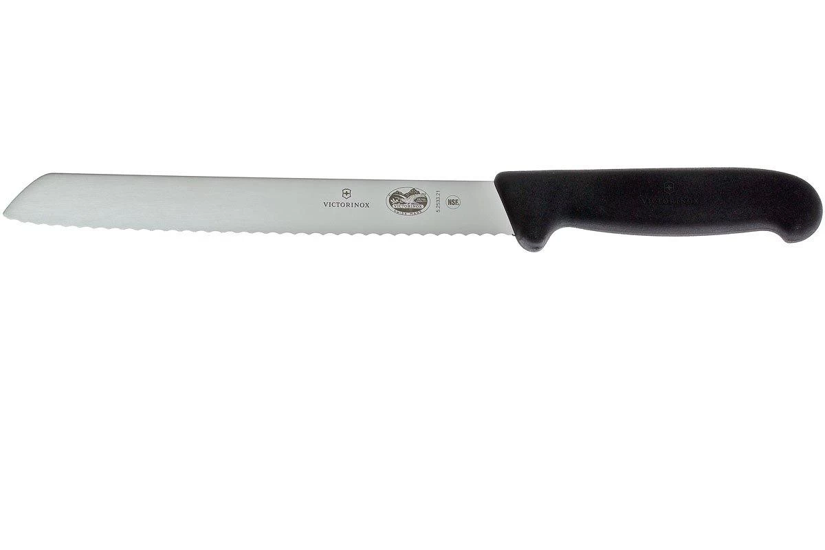 Victorinox Fibrox Cuchillo De Pan 21 Cm 5.2533.21