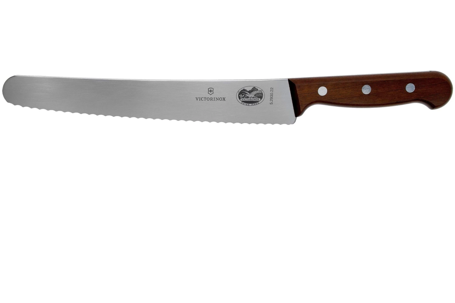 Victorinox Wood 5.2930.22G Cuchillo Para Pan/pastelería 22 Cm, Madera De Arce
