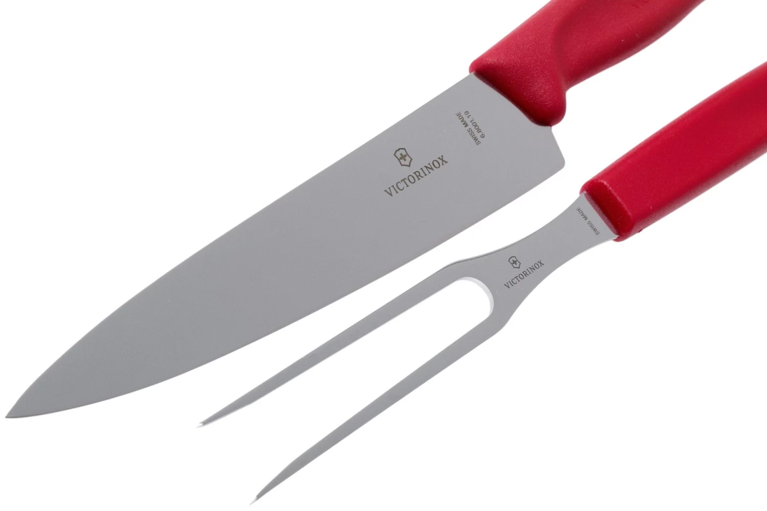 Victorinox SwissClassic 6.7131.2G, 2-piezas Juego De Trinchar, Rojo - Imagen 3