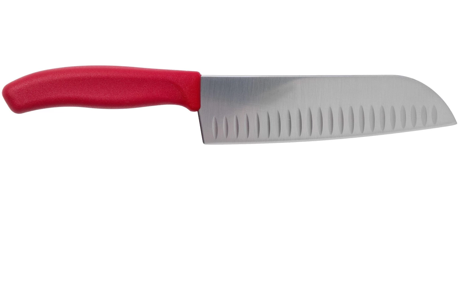 Victorinox SwissClassic 6.8521.17G Santoku Con Hoyuelos 17 Cm, Rojo - Imagen 2
