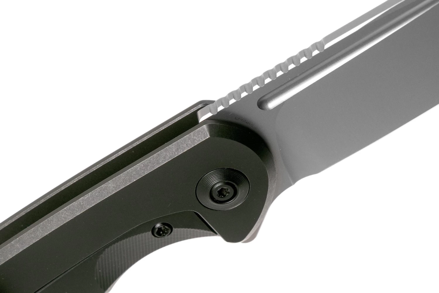 WE Knife Beacon WE20061B-4 Bead Blasted, Black Titanium Navaja - Imagen 6